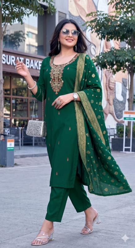 Felocity MY  STYLE  Viscose Silk Surat kurti manufacturers and wholesalers