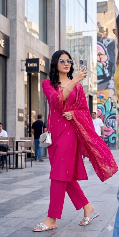 Felocity MY  STYLE  Viscose Silk Surat kurti manufacturers and wholesalers