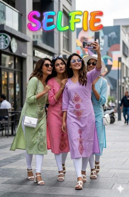 Felocity SELFIE Designer kurtis at wholesale prices