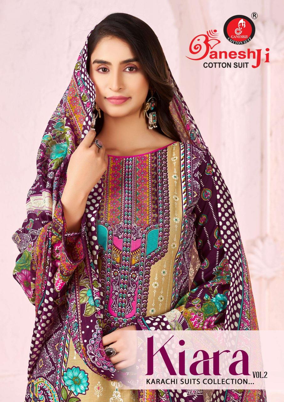 Ganeshji Kiara Vol-2 – Karachi Dress Material - Wholesale Catalog