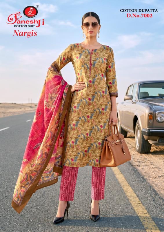Ganeshji Nargis Vol-7 Designer dress materials in Pune