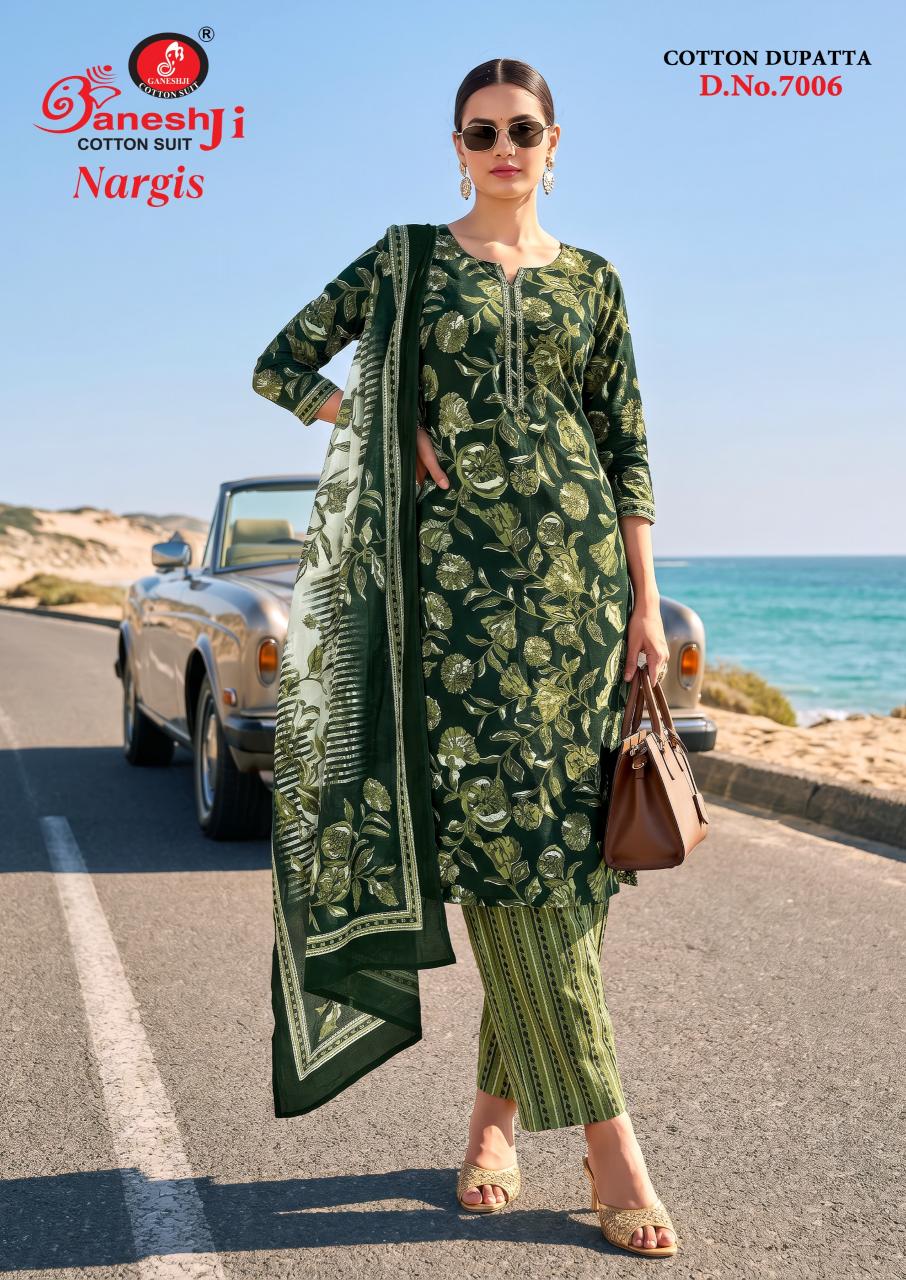 Ganeshji Nargis Vol-7 – Dress Material - Wholesale Catalog