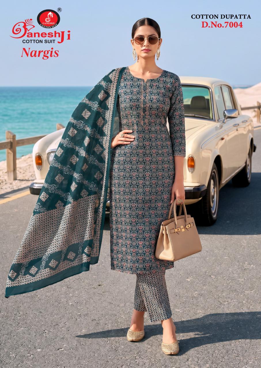 Ganeshji Nargis Vol-7 – Dress Material - Wholesale Catalog