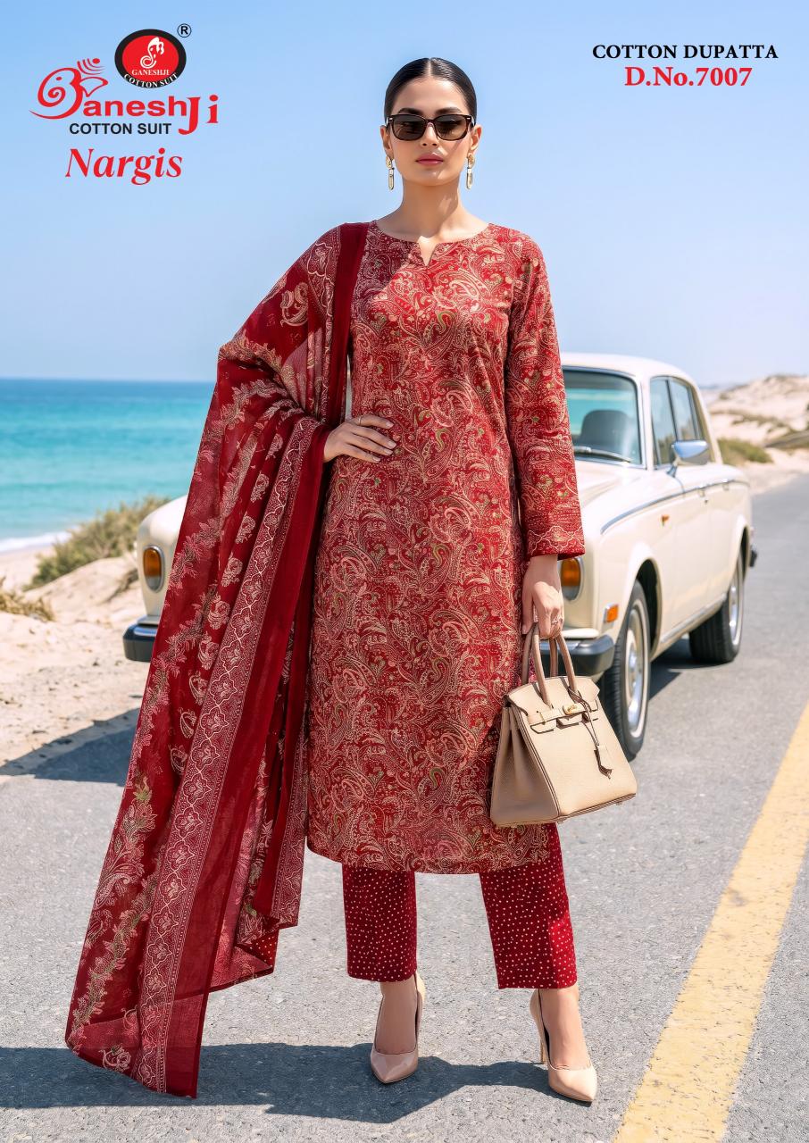 Ganeshji Nargis Vol-7 – Dress Material - Wholesale Catalog