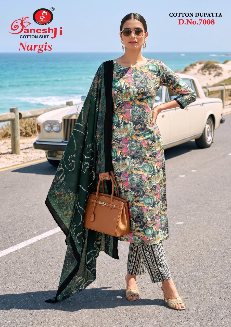 Ganeshji Nargis Vol-7 – Dress Material - Wholesale Catalog