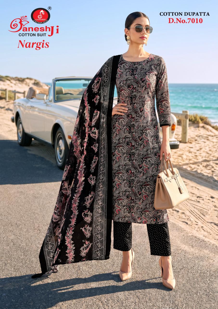 Ganeshji Nargis Vol-7 – Dress Material - Wholesale Catalog