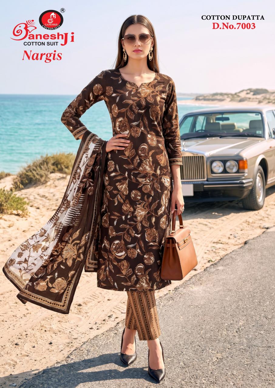 Ganeshji Nargis Vol-7 – Dress Material - Wholesale Catalog