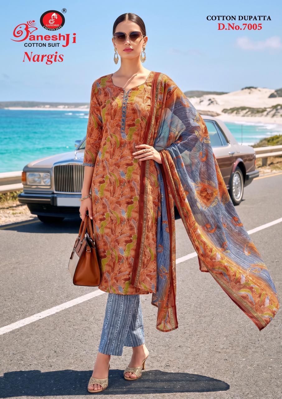 Ganeshji Nargis Vol-7 – Dress Material - Wholesale Catalog