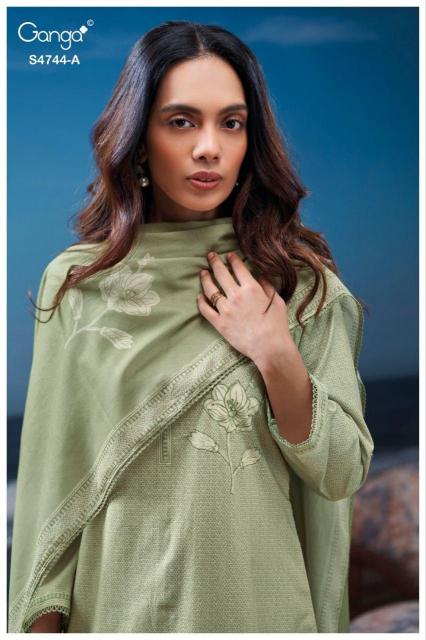GANGA BIVANA 4744 Wholesale designer salwar kameez in Kolkata