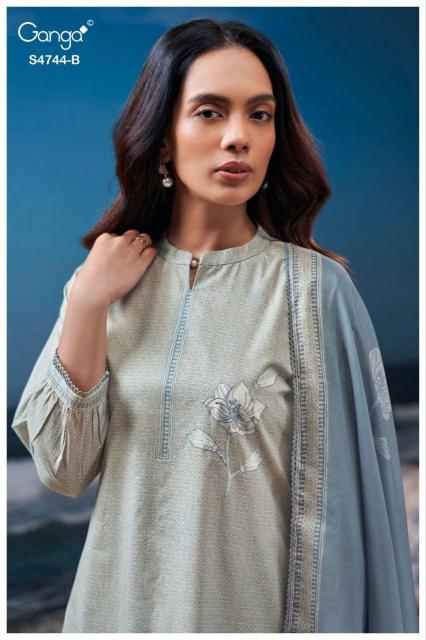 GANGA BIVANA 4744 Wholesale designer salwar kameez in Kolkata