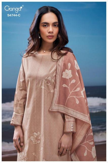 GANGA BIVANA 4744 Wholesale designer salwar kameez in Kolkata