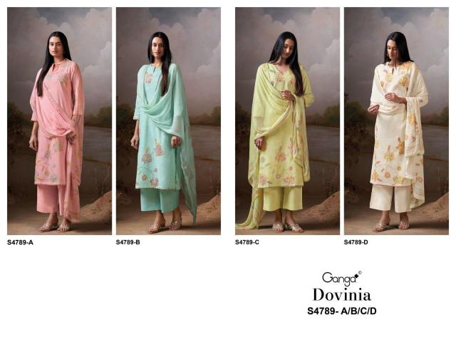 GANGA DOVINIA 4789 Ladies Salwar Kameez wholesale