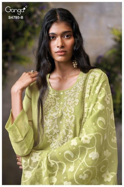 GANGA DUSNEA 4795 Wholesale designer salwar kameez in India