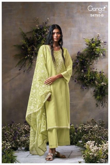 GANGA DUSNEA 4795 Wholesale designer salwar kameez in India