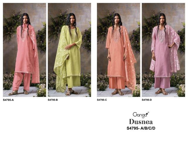 GANGA DUSNEA 4795 Wholesale designer salwar kameez in India