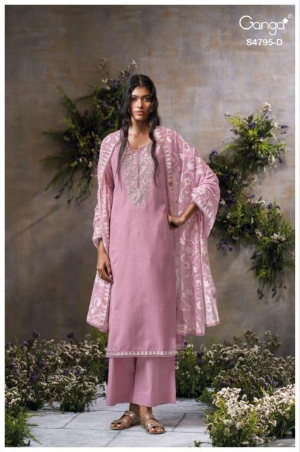 GANGA DUSNEA 4795 Wholesale designer salwar kameez in India