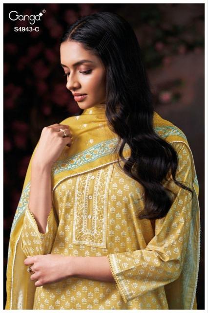 GANGA ELYNDRA 4943 Wholesale salwar suits supplier in Hyderabad