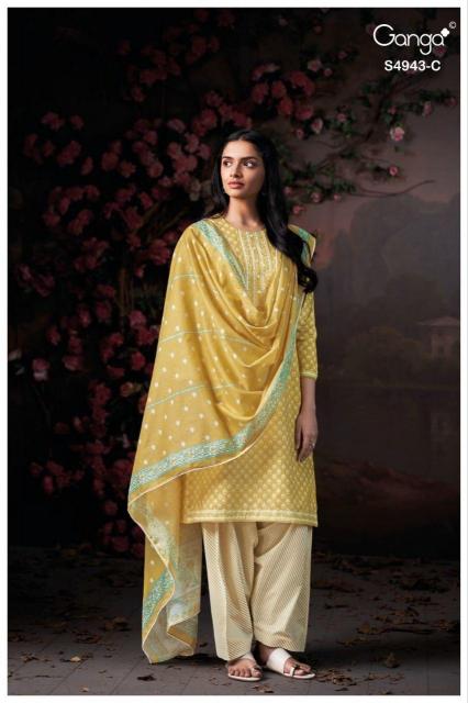 GANGA ELYNDRA 4943 Wholesale salwar suits supplier in Hyderabad