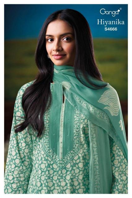 GANGA HIYANIKA 4666 Salwar suits in bulk Pune