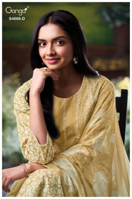 GANGA HIYANIKA 4666 Salwar suits in bulk Pune