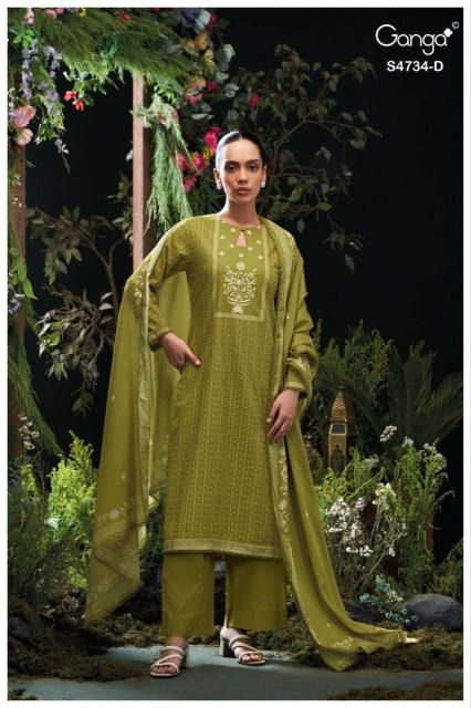 GANGA JIVANSHI 4734 Wholesale Salwar Suit Market in Surat