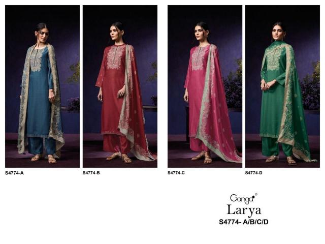 GANGA LARYA 4774 Salwar Kameez wholesale market in Hyderabad