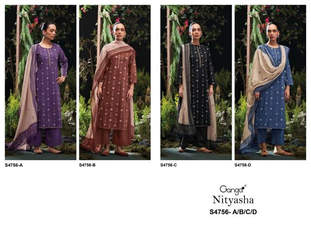 GANGA NITYASHA 4756 Indian salwar kameez wholesale