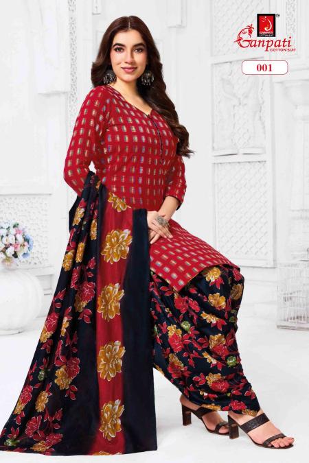 Ganpati Kaju Katli Vol-1 – Readymade Patiyala Dress With Lining - Wholesale Catalog