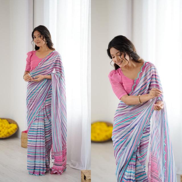 GC  GEORGETTE SILK Saree distributor in Hyderabad