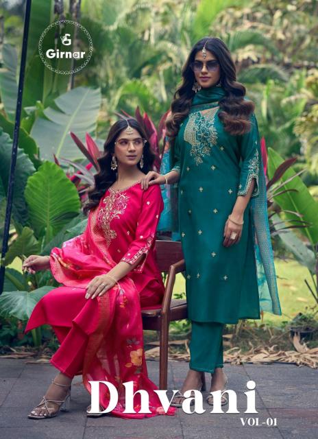 Girnar DHVANI VOL 1 Designer kurti market in Kolkata