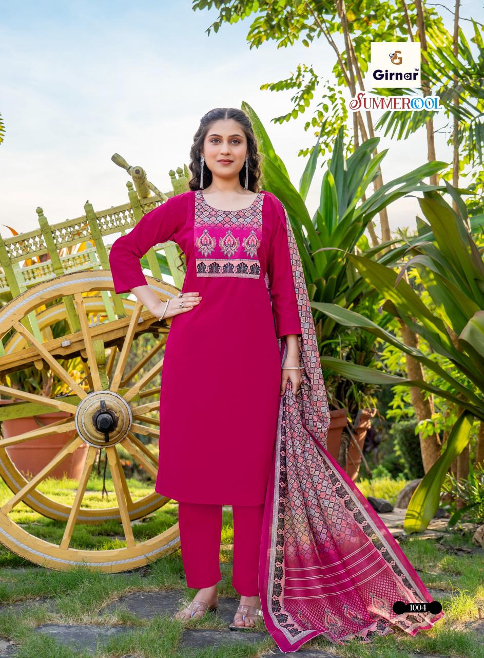 Girner SUMMER COOL VOL 1 Ladies kurti manufacturers in Hyderabad