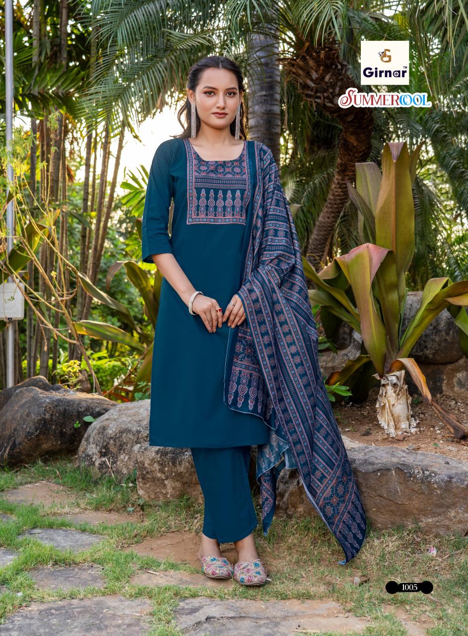 Girner SUMMER COOL VOL 1 Ladies kurti manufacturers in Hyderabad