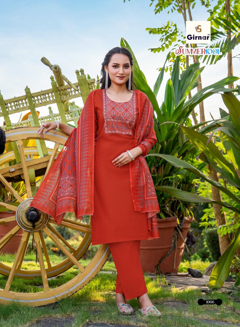 Girner SUMMER COOL VOL 1 Ladies kurti manufacturers in Hyderabad