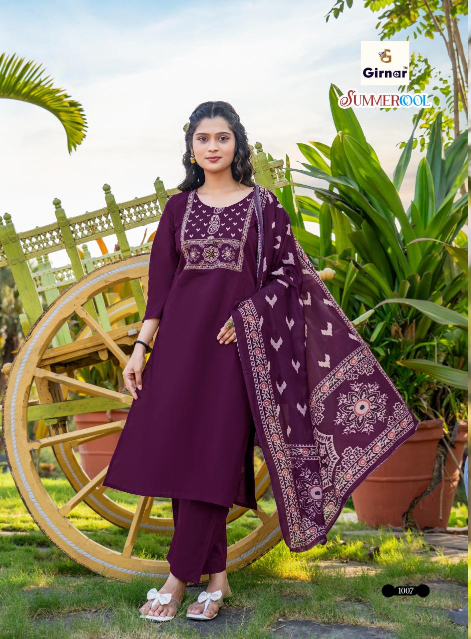 Girner SUMMER COOL VOL 1 Ladies kurti manufacturers in Hyderabad