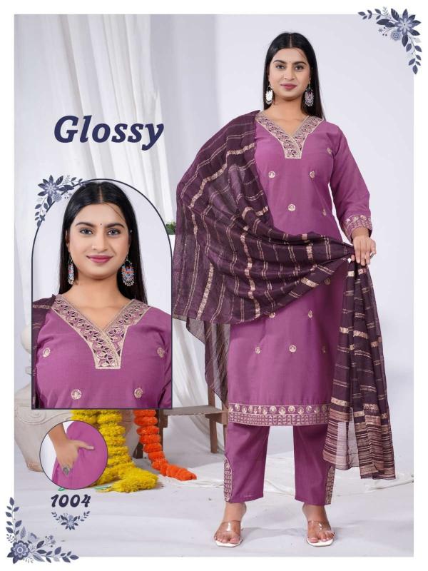 GLOSSY VATICAN SILK  Latest Indian kurtis online