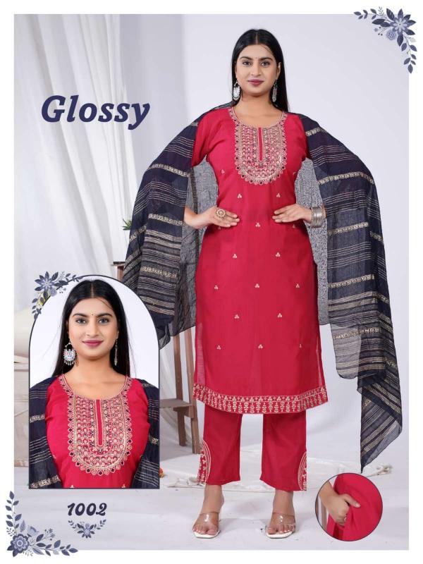 GLOSSY VATICAN SILK  Latest Indian kurtis online