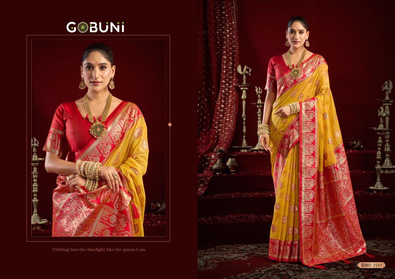 Gobuni Shivika Bulk saree suppliers in Gujarat