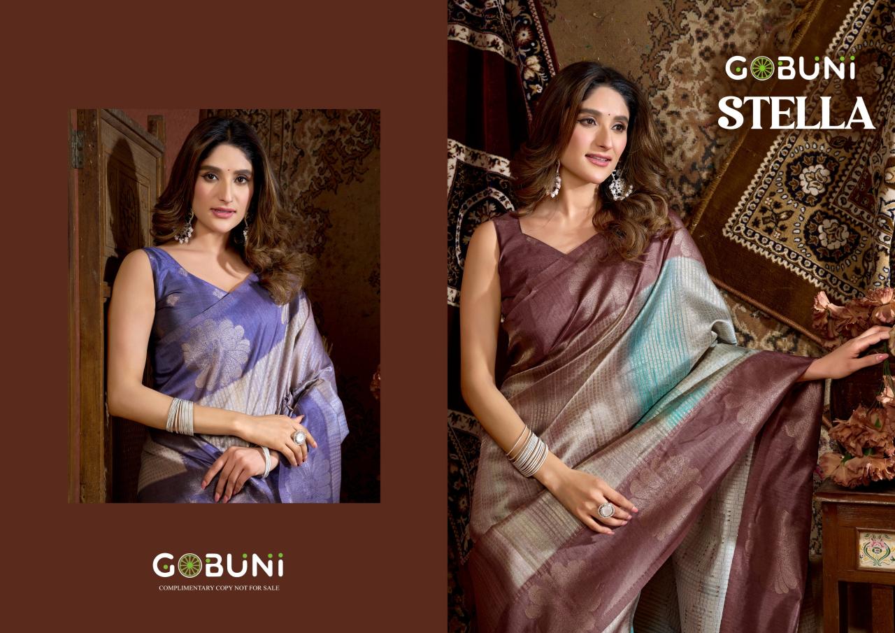 Gobuni Stella Saree wholesalers in India