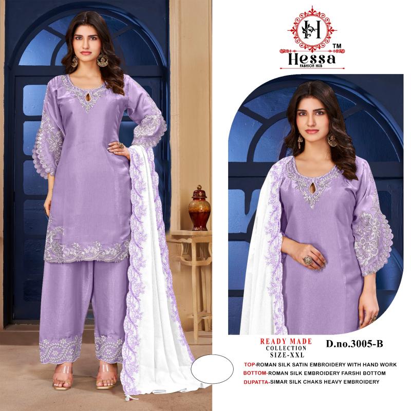 Hessa DESIGN NO 3005 Surat Salwar Kameez manufacturer