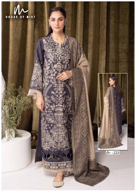 Hom Ghazal Vol-23 – Karachi Dress Material - Wholesale Catalog