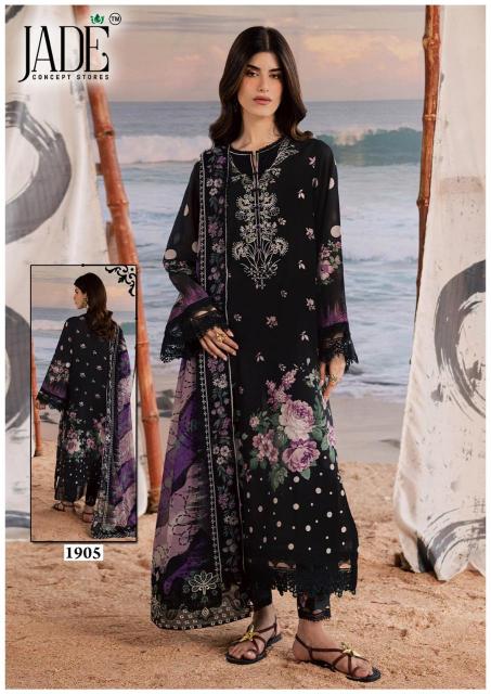 Jade Bin Saeed Vol-19 – Karachi Readymade Kurti Pant Dupatta - Wholesale Catalog