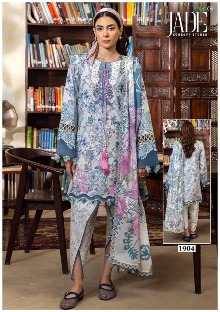 Jade Bin Saeed Vol-19 – Karachi Readymade Kurti Pant Dupatta - Wholesale Catalog