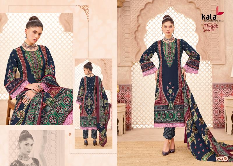 Kala Maggic Vol-24 – Karachi Dress Material - Wholesale Catalog