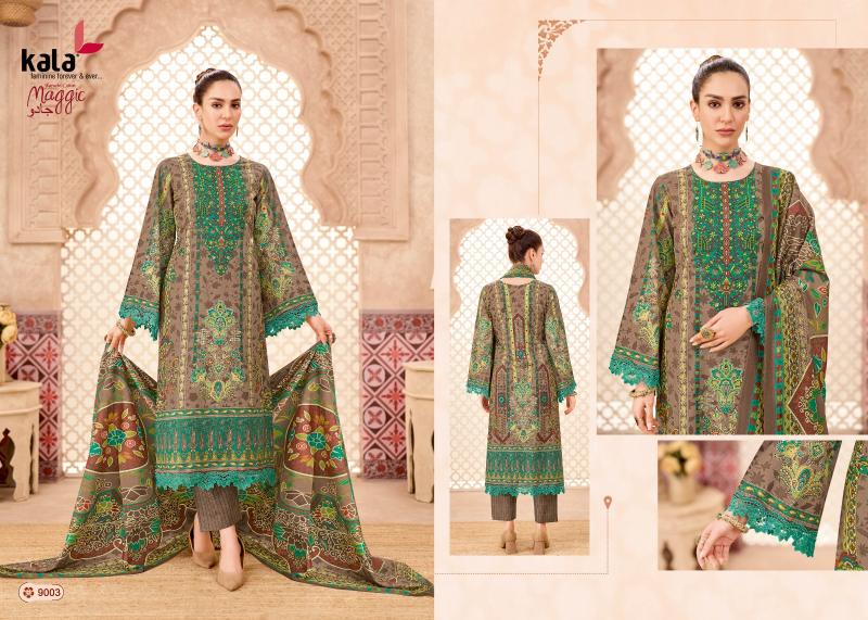 Kala Maggic Vol-24 – Karachi Dress Material - Wholesale Catalog