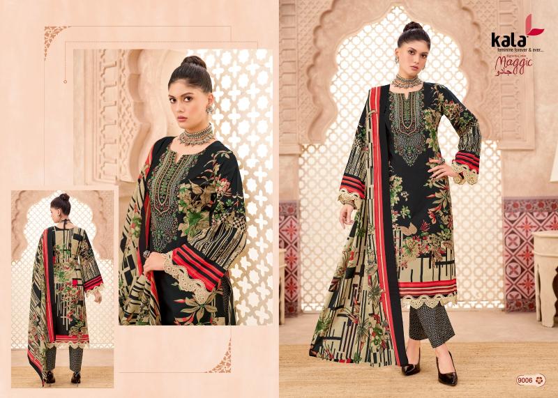 Kala Magic Vol-24 – Karachi Readymade Kurti Pant With Dupatta - Wholesale Catalog