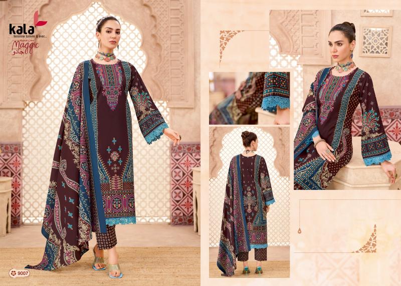 Kala Magic Vol-24 – Karachi Readymade Kurti Pant With Dupatta - Wholesale Catalog