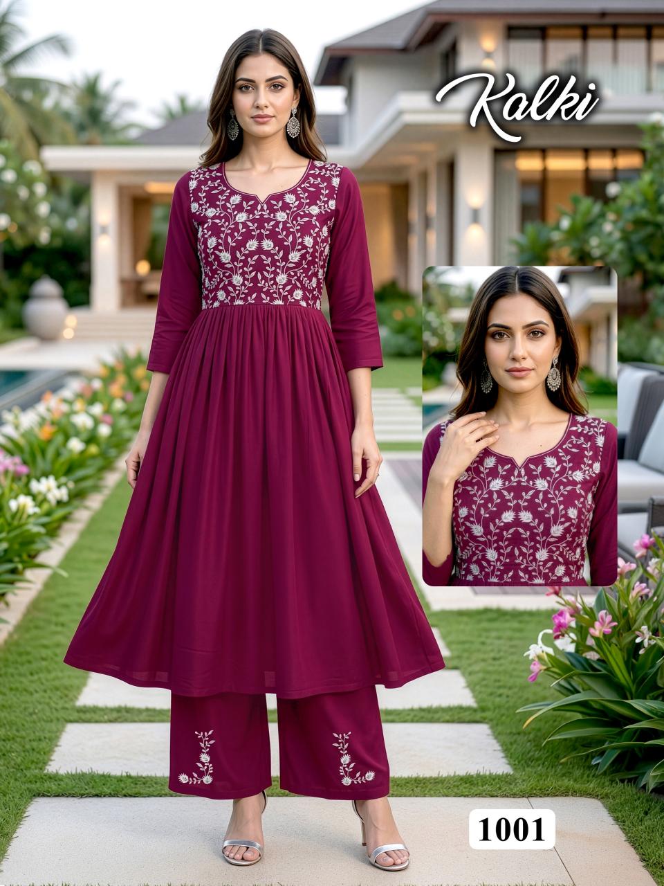KALKI Riyon Kurti manufacturers in Mumbai