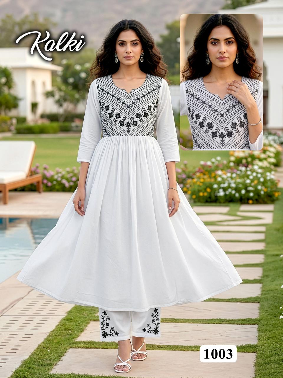 KALKI Riyon Kurti manufacturers in Mumbai