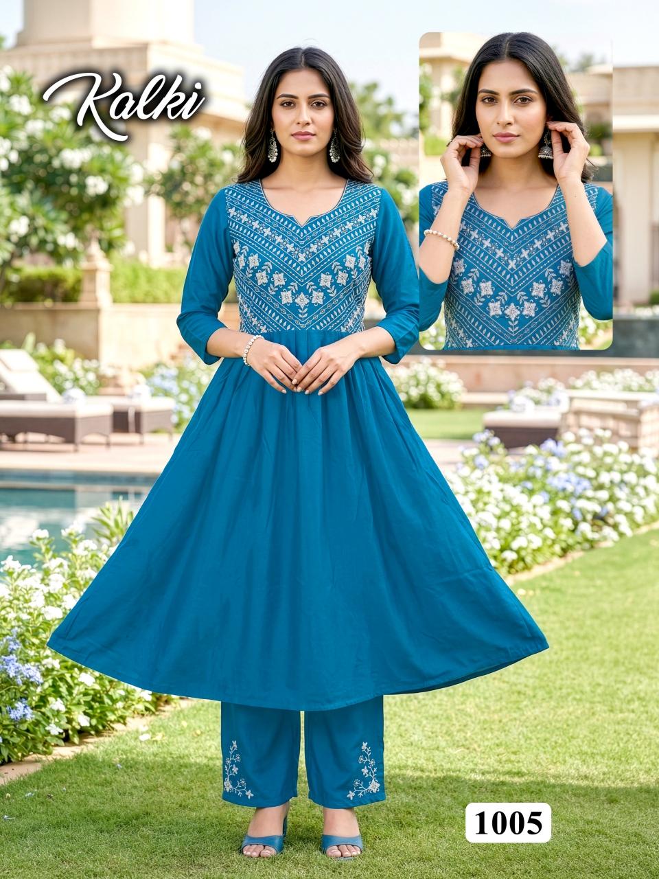 KALKI Riyon Kurti manufacturers in Mumbai