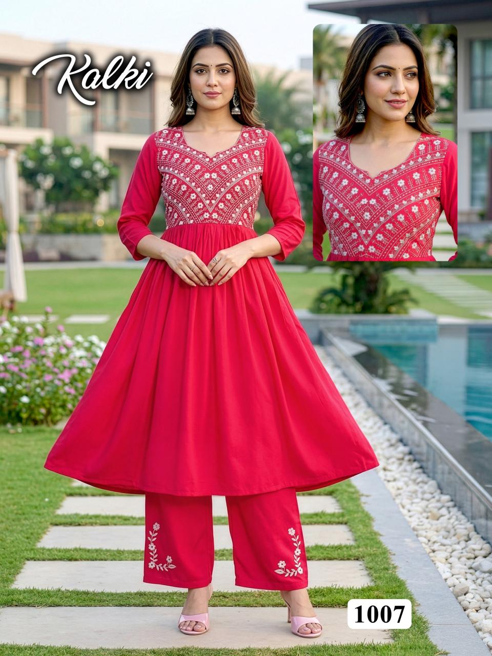 KALKI Riyon Kurti manufacturers in Mumbai